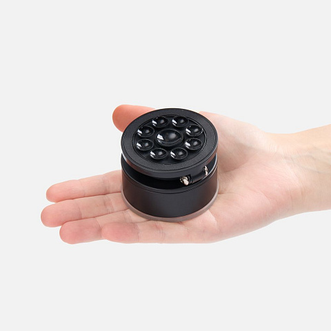 Вакуумная магнитная подставка airFix, черная с серым - рис 7.